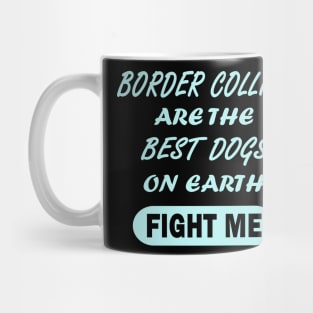 Border Collie Girls Women Puppy Herbs Mug